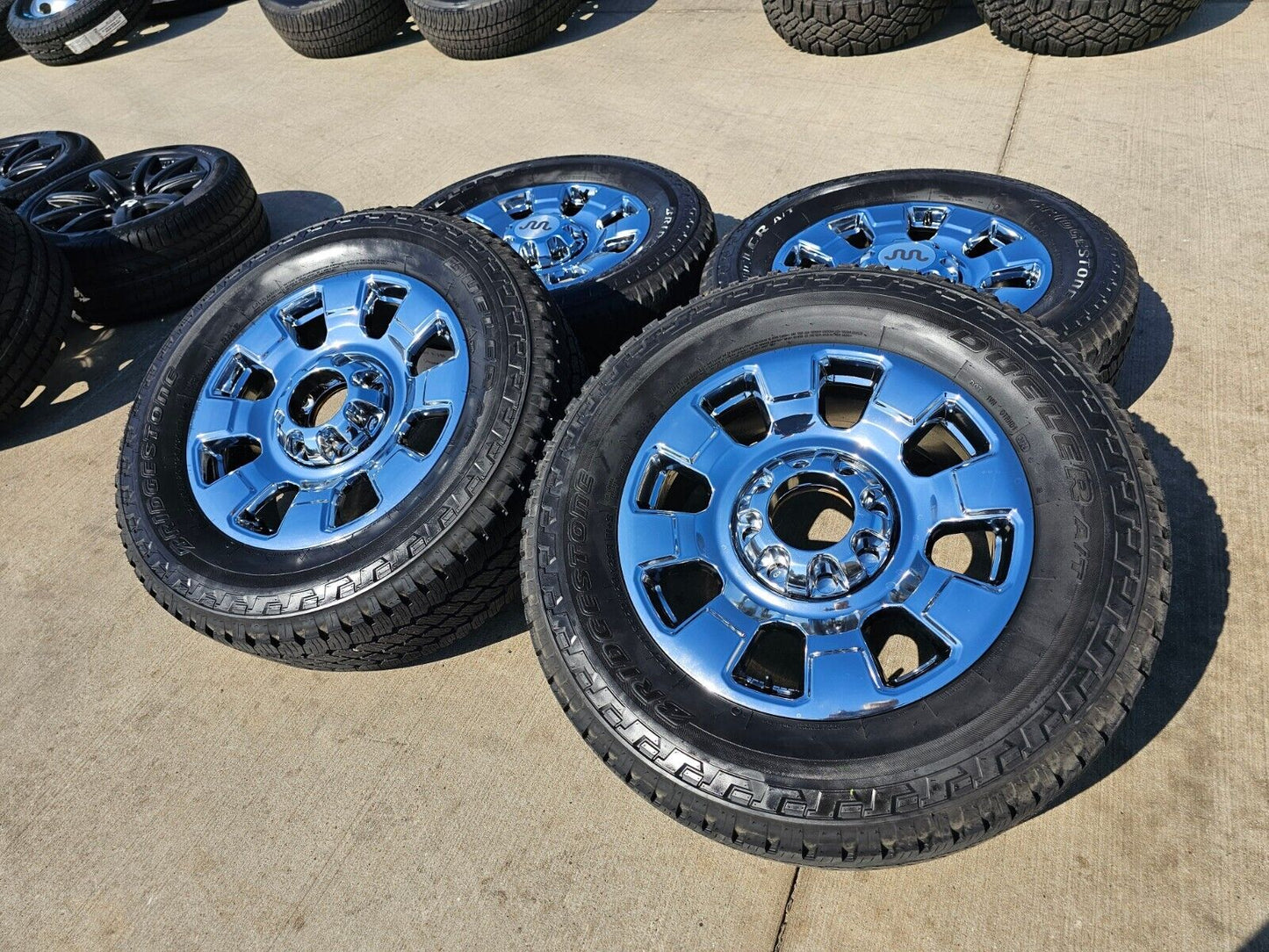20" Ford F-250 F-350 OEM KING RANCH chrome 10295 wheels rims 2024 2025 NEW