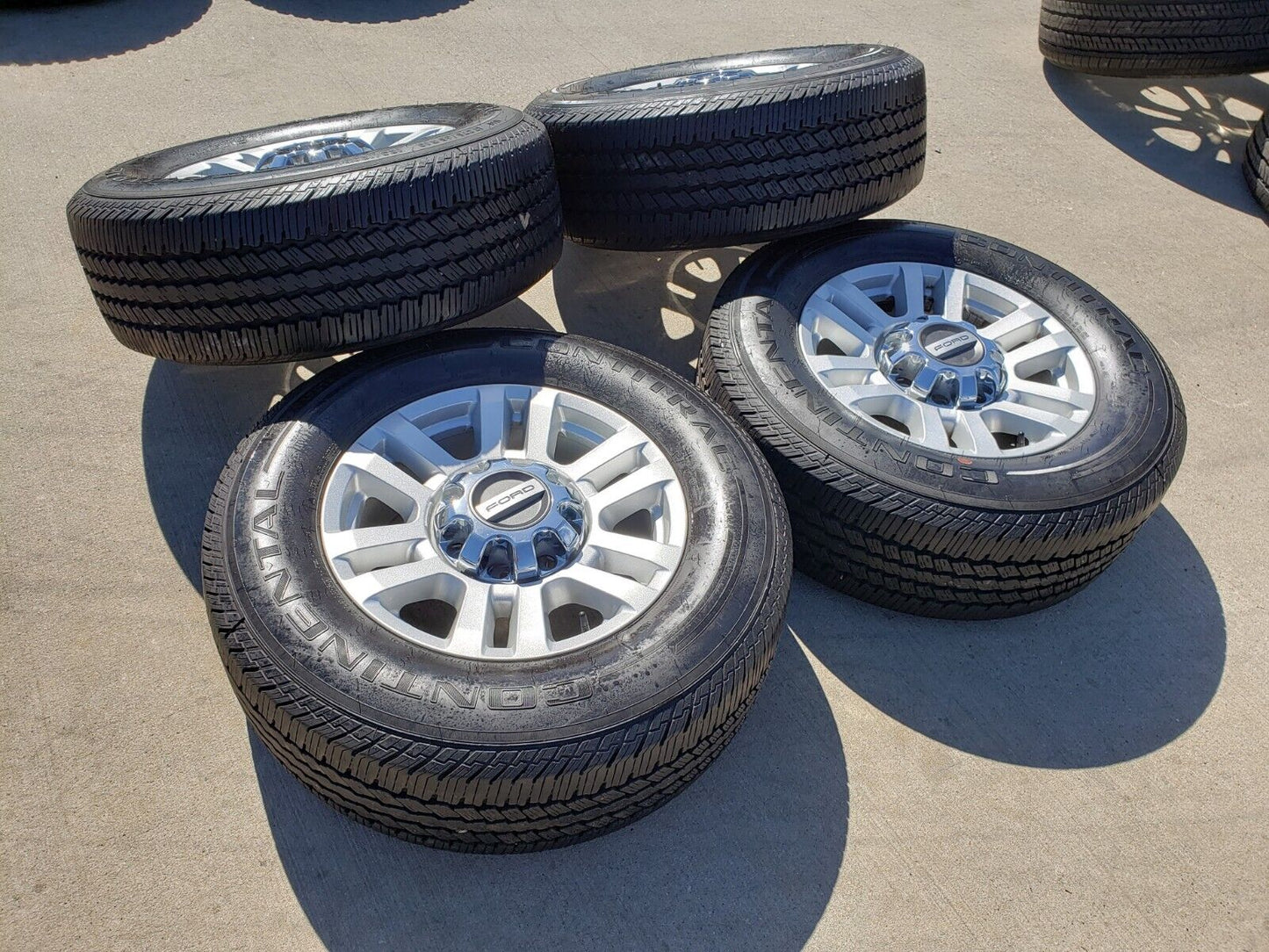 18" Ford F-250 F-350 OEM 10098 rims wheels tires 2020 2021 2022 2023 2024 2025