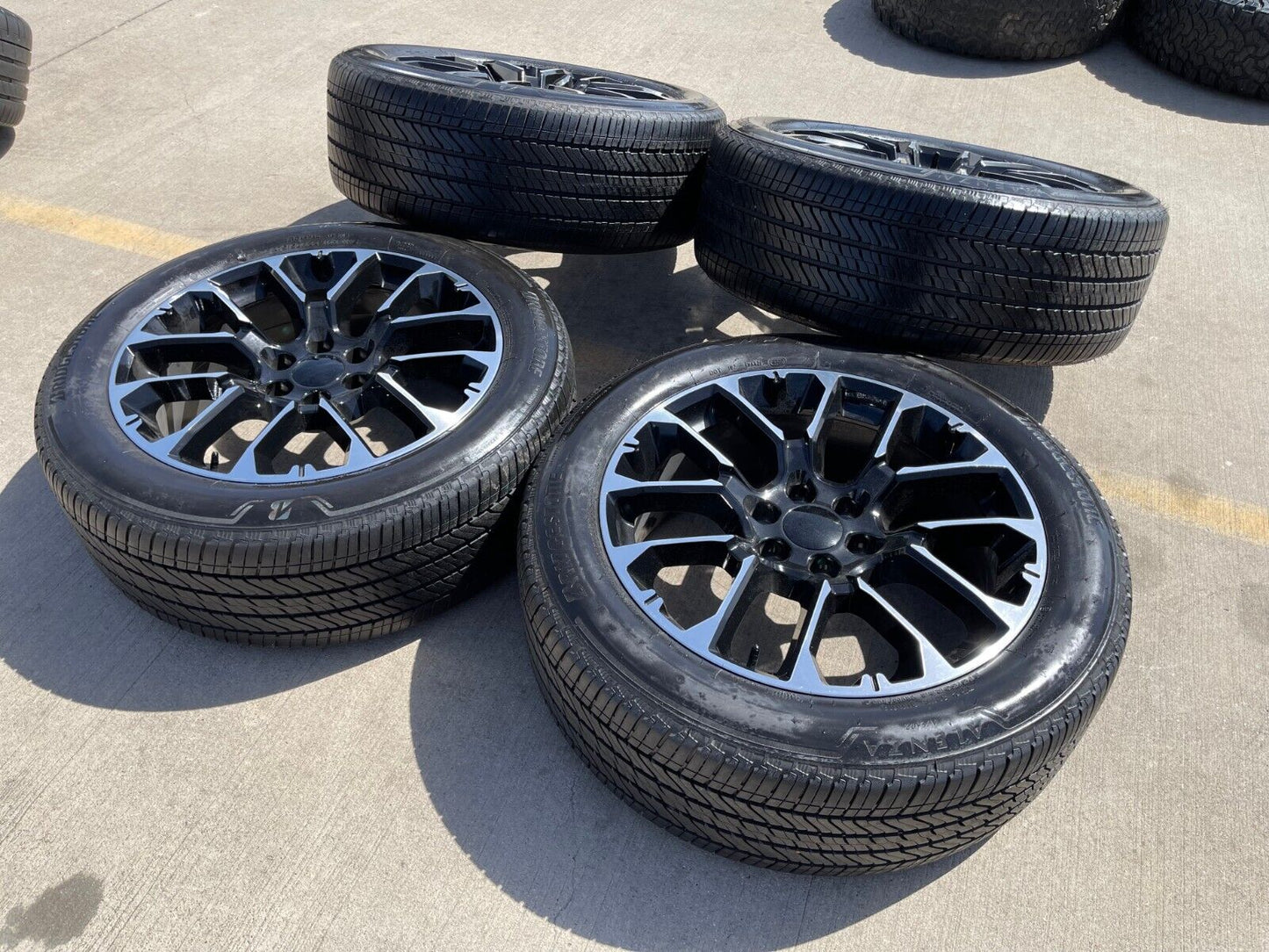 22" Chevy Silverado GMC OEM Replica Yukon Tahoe 14079 wheels rims tires
