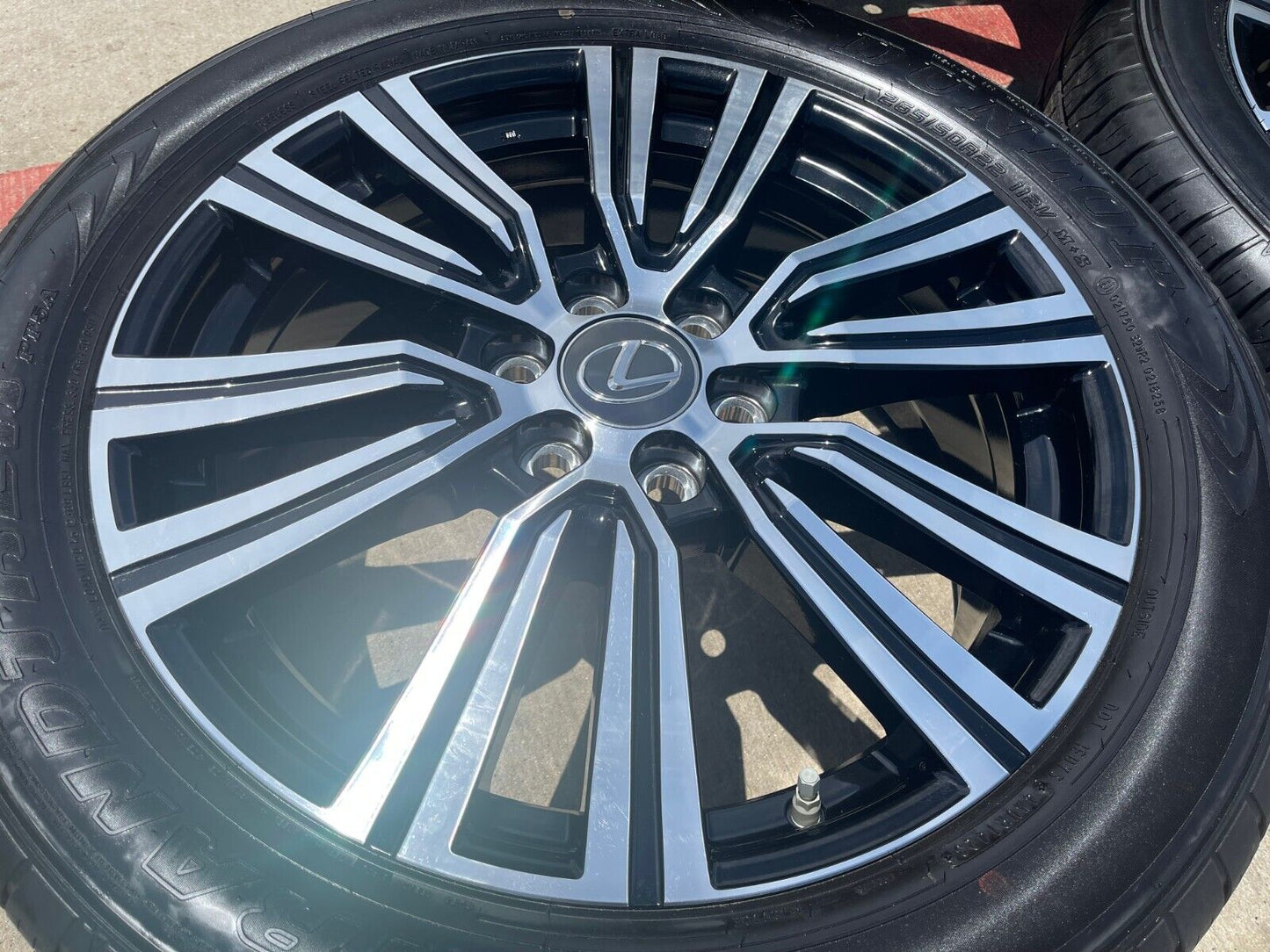 22" Lexus LX600 OEM wheels rims 74402 Toyota Tundra Sequoia 2023 2024 2025 NEW
