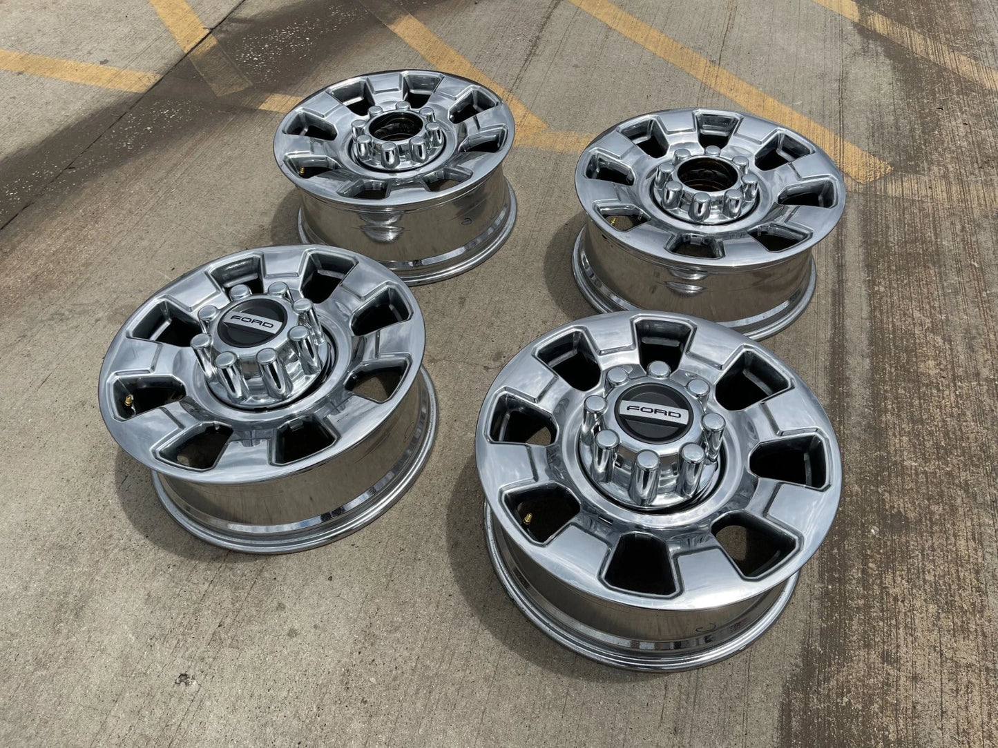 20" Ford F-250 F-350 OEM Lariat 10295 25085 10552 wheels rims 2023 2024 2025