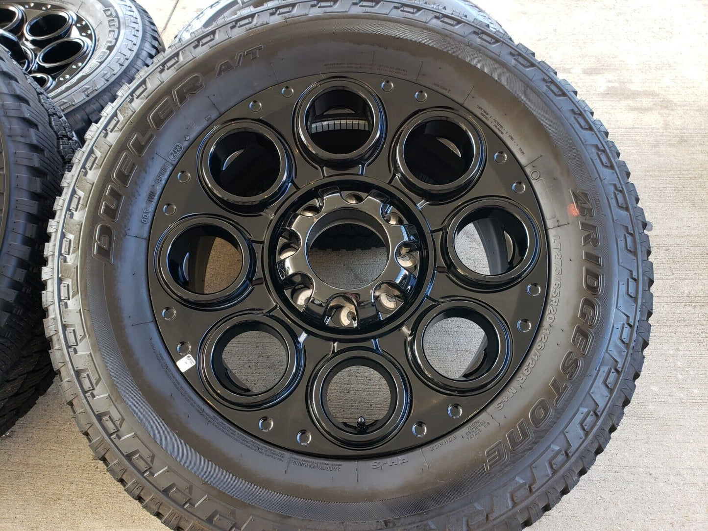 20" Ford F-250 F-350 OEM black TREMOR wheels rims 10299 tires 2023 2024