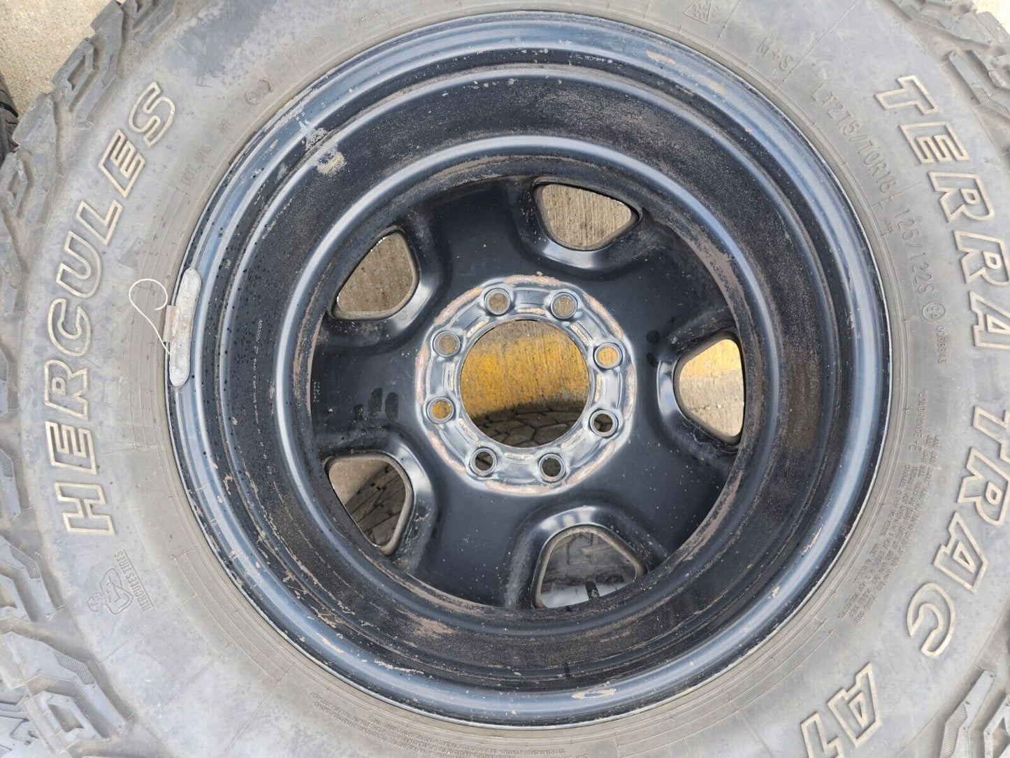 18" Dodge Ram 2500 3500 STEEL chrome OEM 2473 wheels rims tires HERCULES