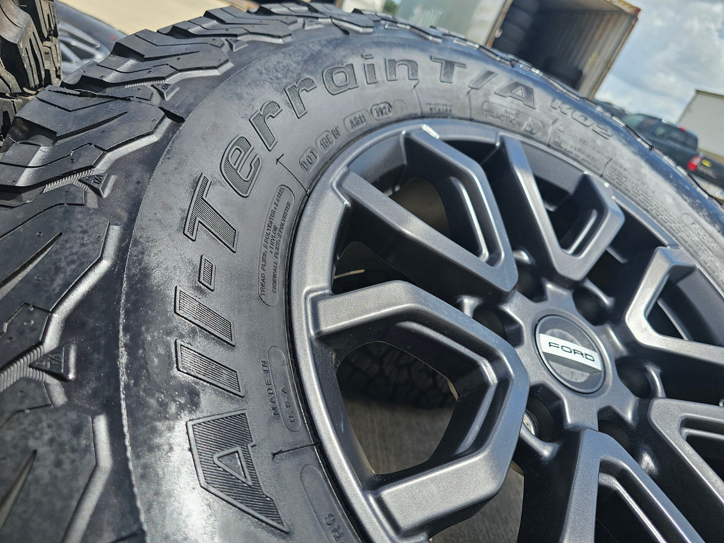 17" Ford Ranger Raptor wheels rims Bronco 2023 2024 2025 2026 NEW BFG KO2 A/T