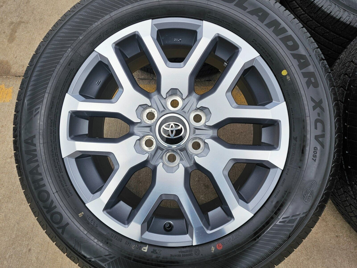 20" Toyota Tundra 2022 2023 TSS TRD OEM wheels rims tires 95359 Sequoia 75277