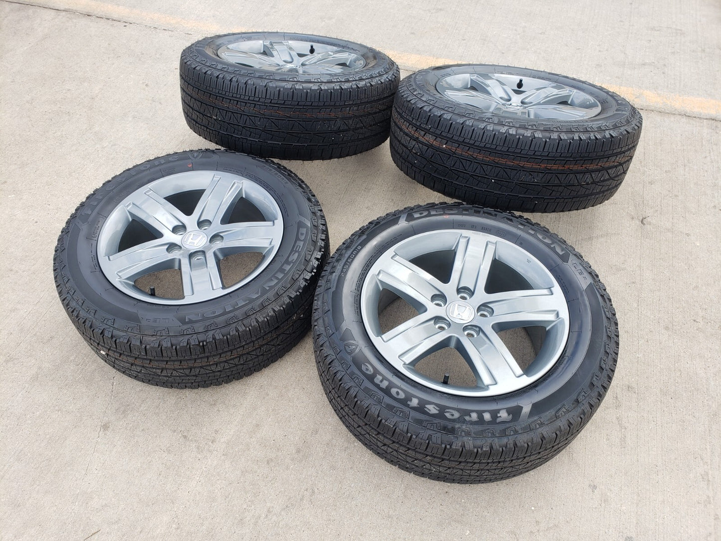 18" Honda Ridgeline Pilot Acura MDX OEM wheels rims 63655 GRAY NEW