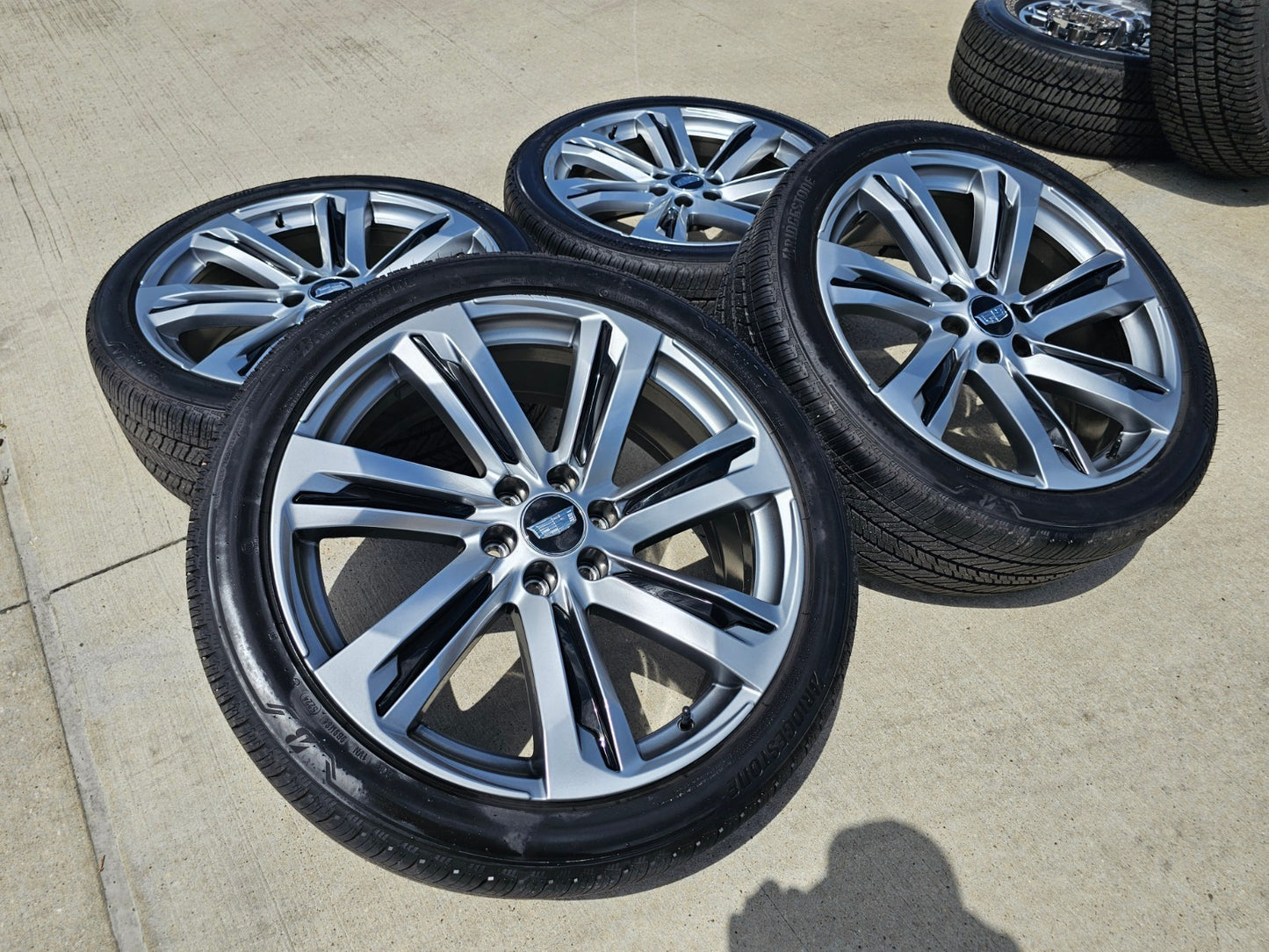 24" Cadillac Escalade V OEM wheels rims tires 2022 2023 2024 2025 2026 NEW