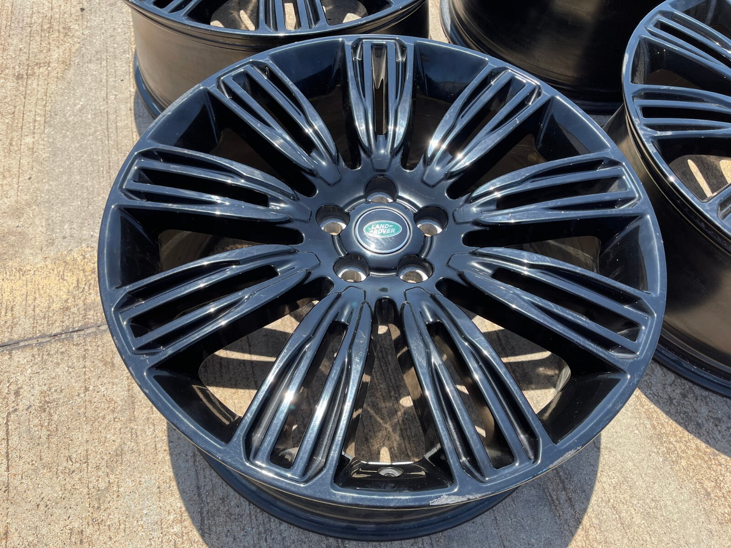 22" Land Rover Range DEFENDER OEM 72328 72331 wheels rims black
