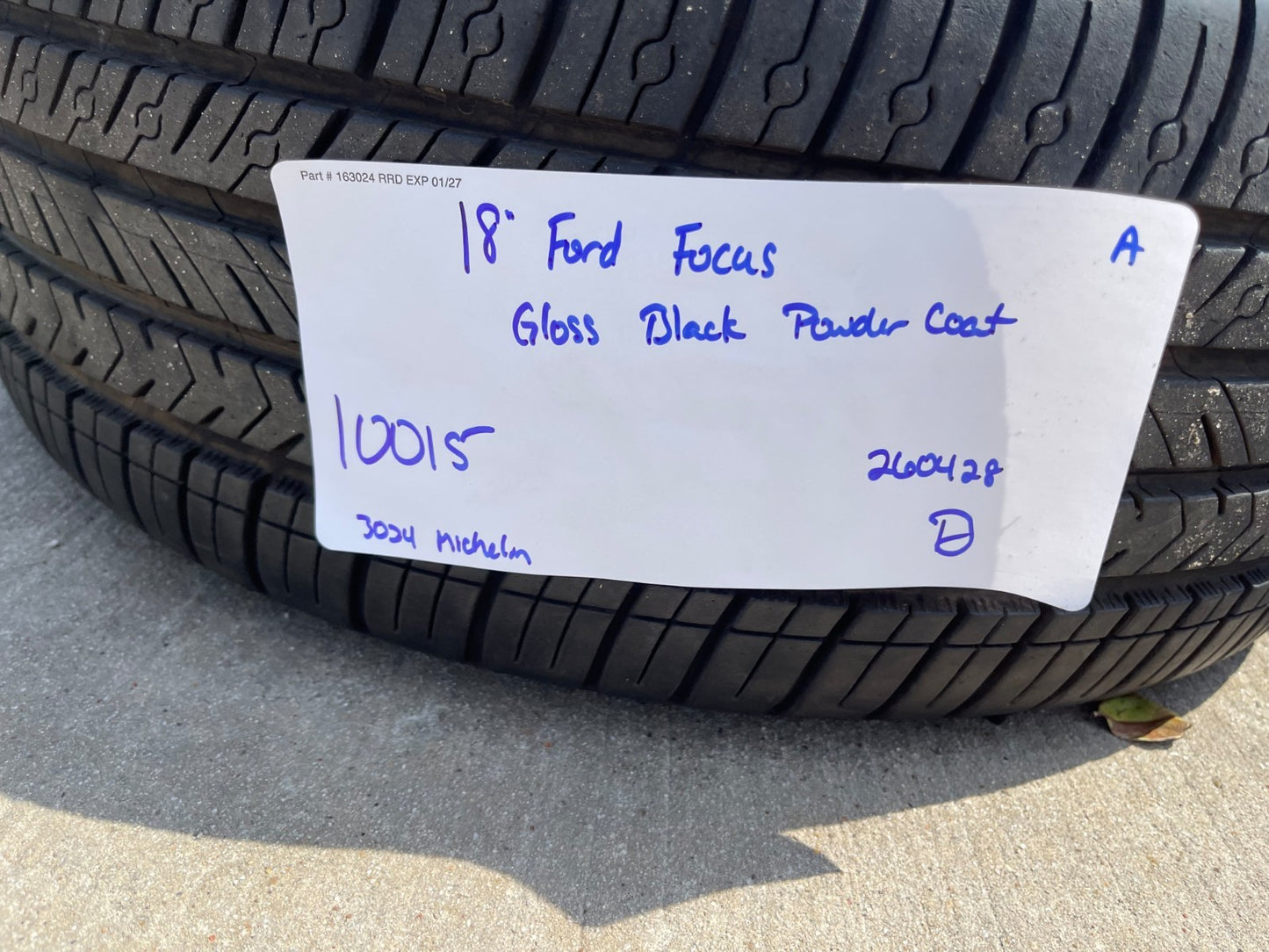 18" Ford Fusion Maverick Bronco Sport Focus 10015 OEM rims wheels MICHELIN