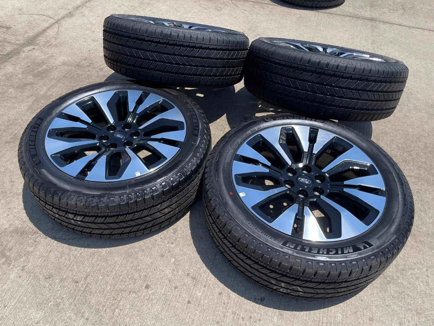 22" Ford F-150 LIMITED Plus OEM rims wheels Expedition MICHELIN 2025 2026 NEW