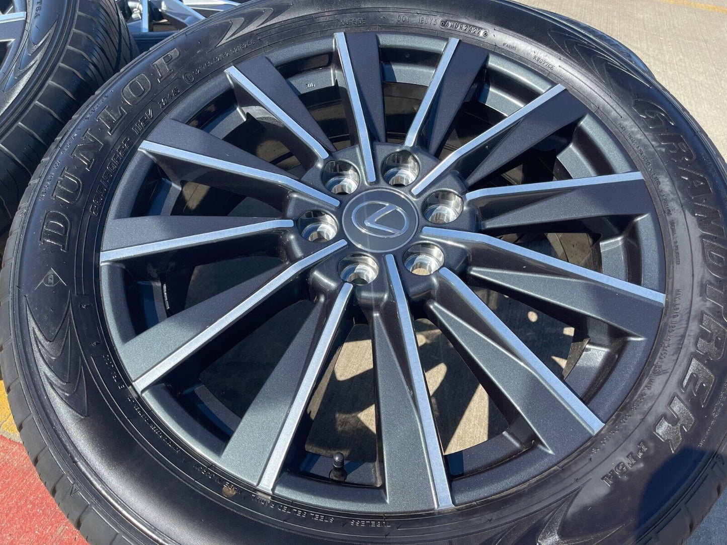 22" Lexus GX550 OEM wheels rims Toyota Land Cruiser Tundra 78519 LX600 2025 NEW