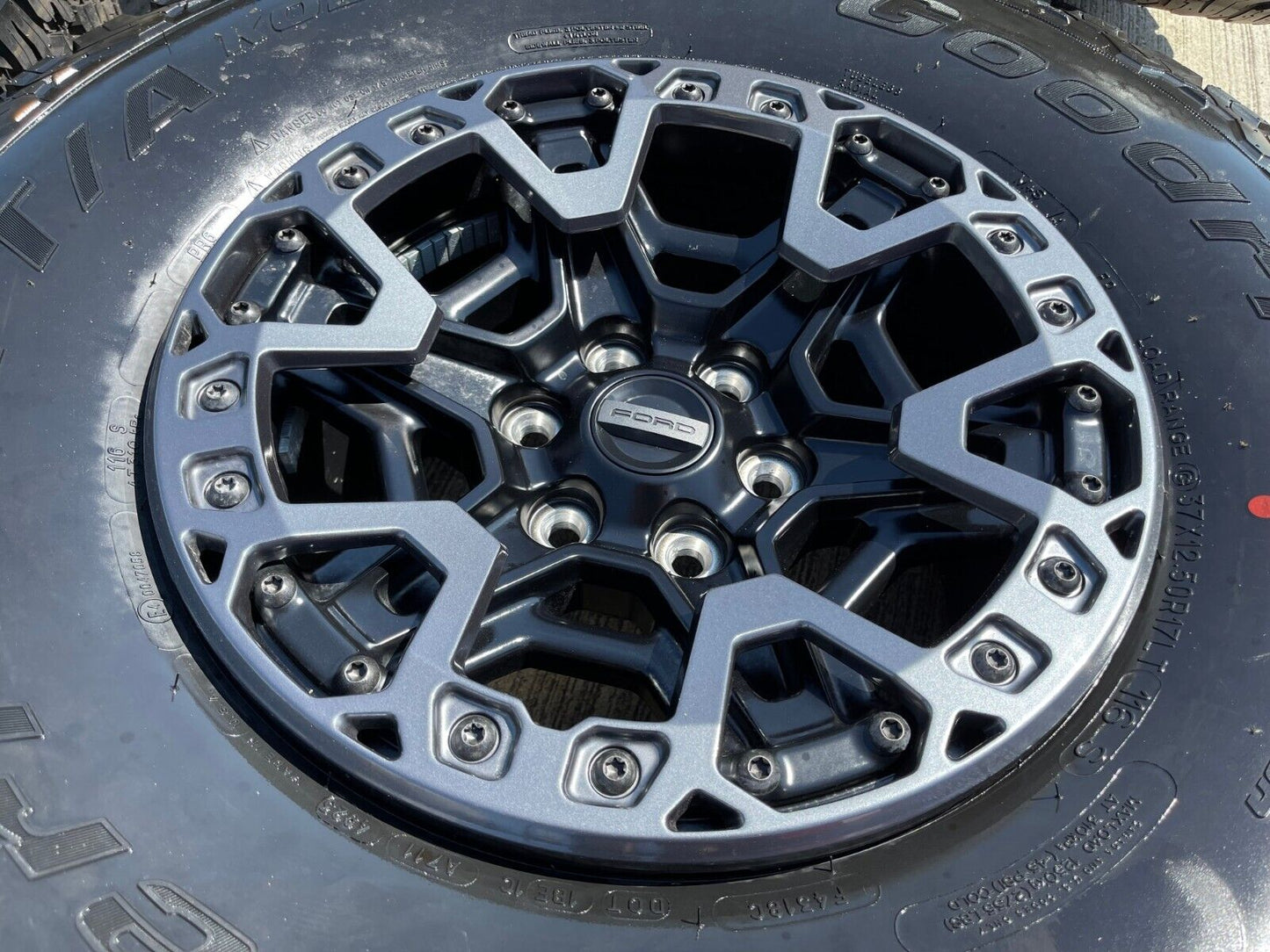 17" Ford F-150 Raptor R OEM BEADLOCK rims wheels 2024 2025 BFG NEW