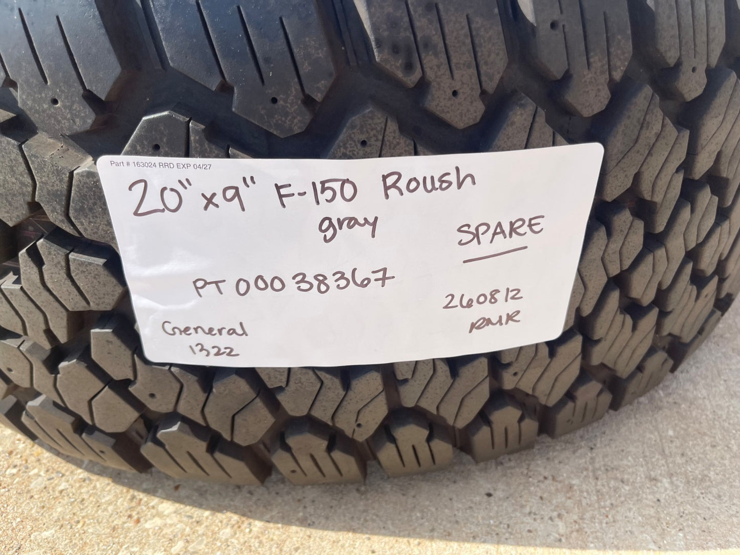 20" 20x9 Ford F-150 ROUSH OEM rim wheel tire Expedition 33" spare