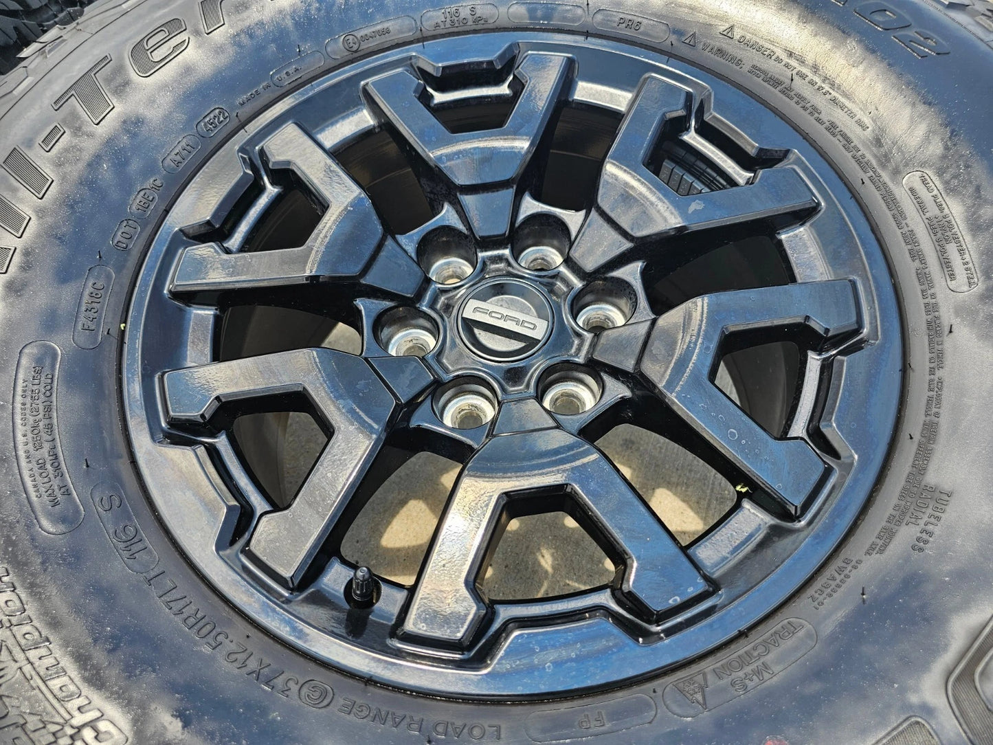 17" Ford F-150 Raptor Bronco OEM rims wheels 10461 tires 37" BFG NEW