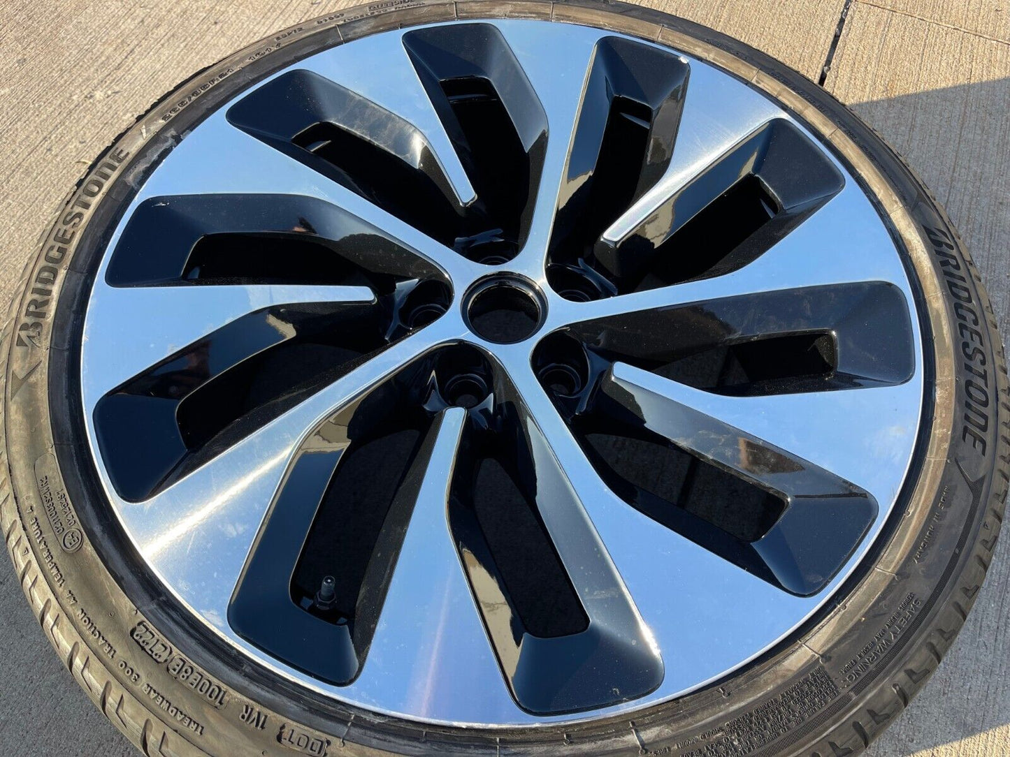 21" Lucid Air OEM Grand Touring wheel rim 5x120 spare 2022 2023 2024 2025 REAR