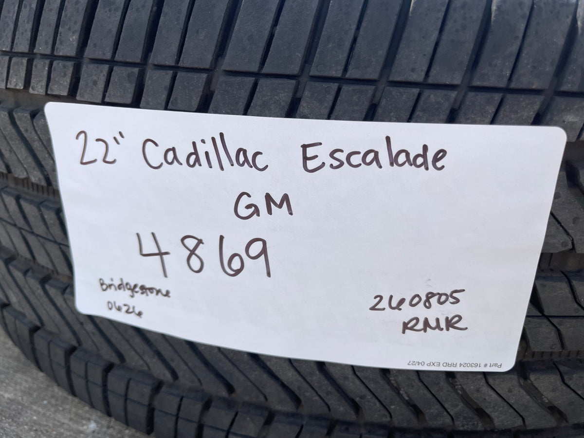 22" Cadillac Escalade OEM wheels rims 95028 4869 GMC Sierra SET 1999-2027 NEW