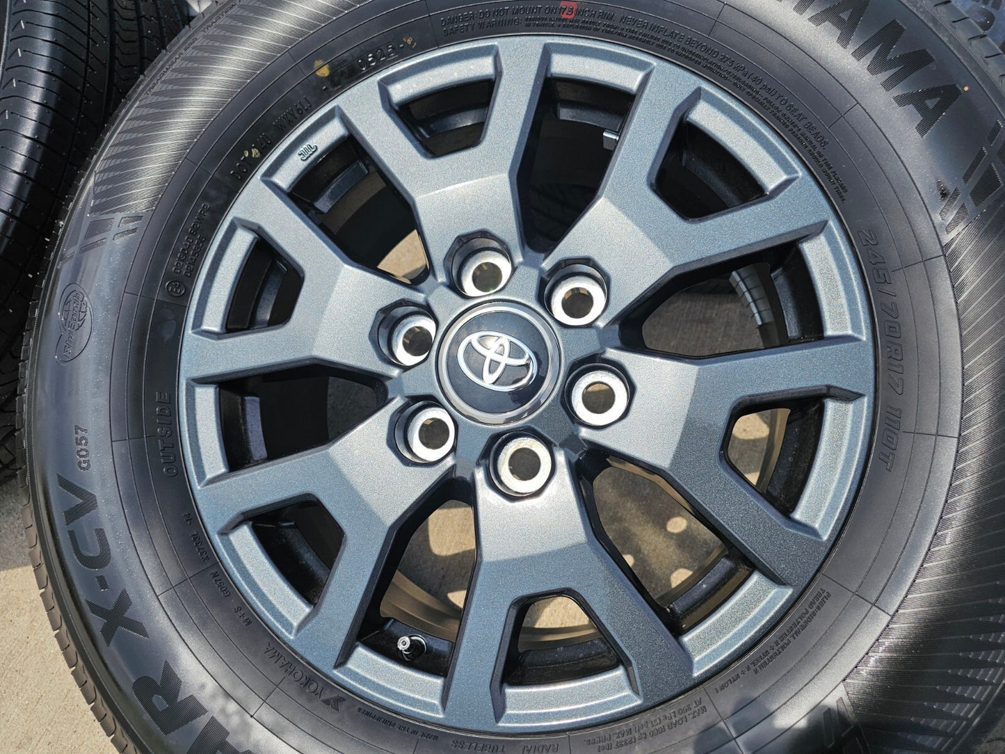 17" Toyota 4Runner Tacoma TRD OEM 42611 wheels rims tires 2024 2025 2026 NEW