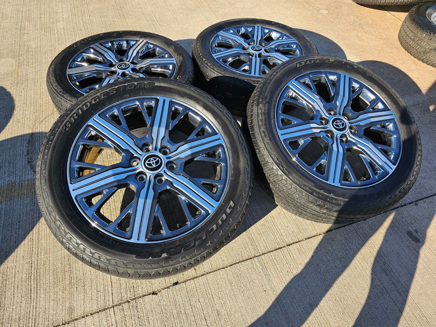 22" Toyota Tundra CAPSTONE OEM wheels rims 75282 95457 Sequoia 2023 2024 2025