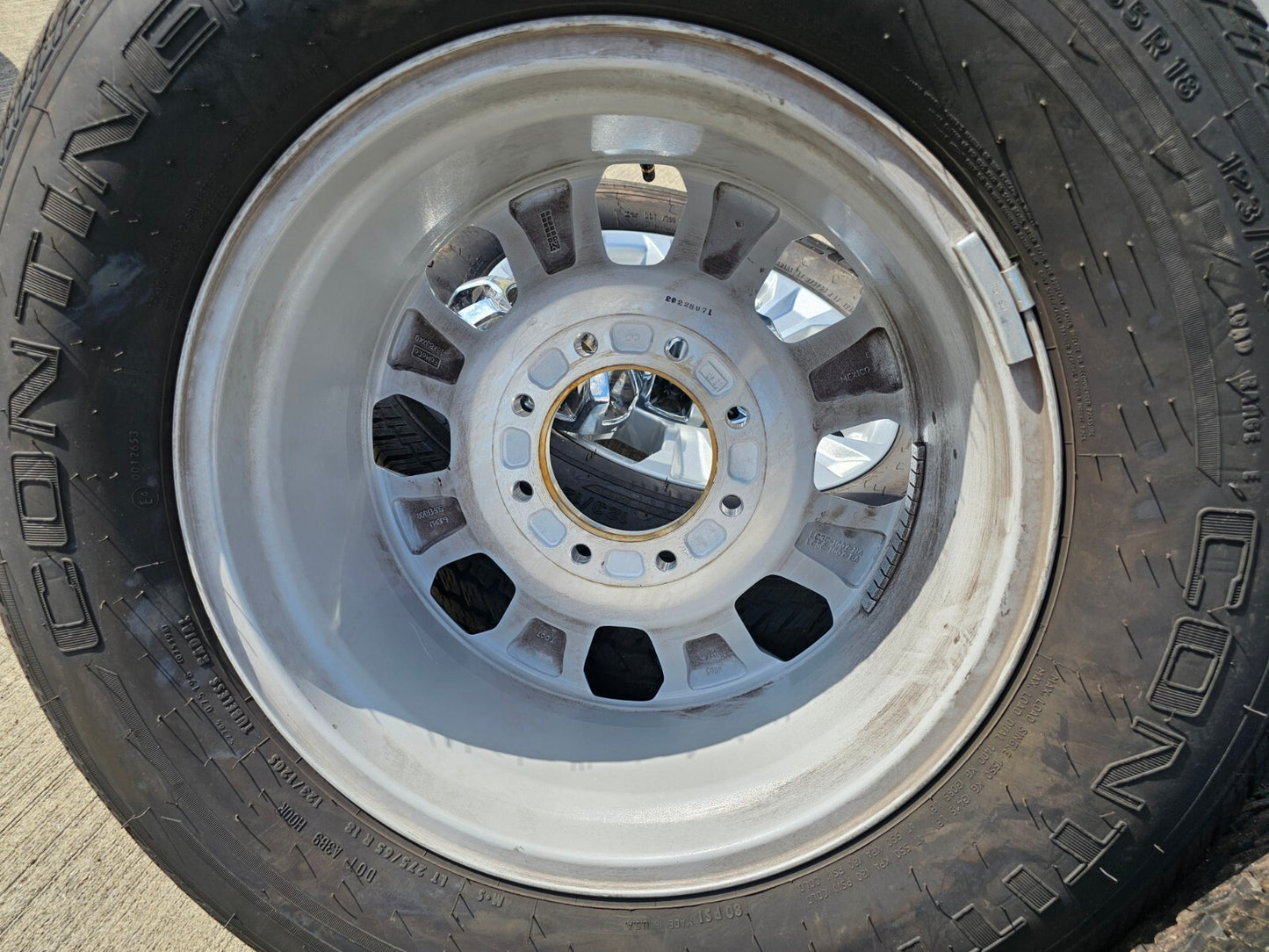 18" Ford F-250 F-350 OEM Lariat 10097 rims wheels 2021 2022 2023 2024 2025