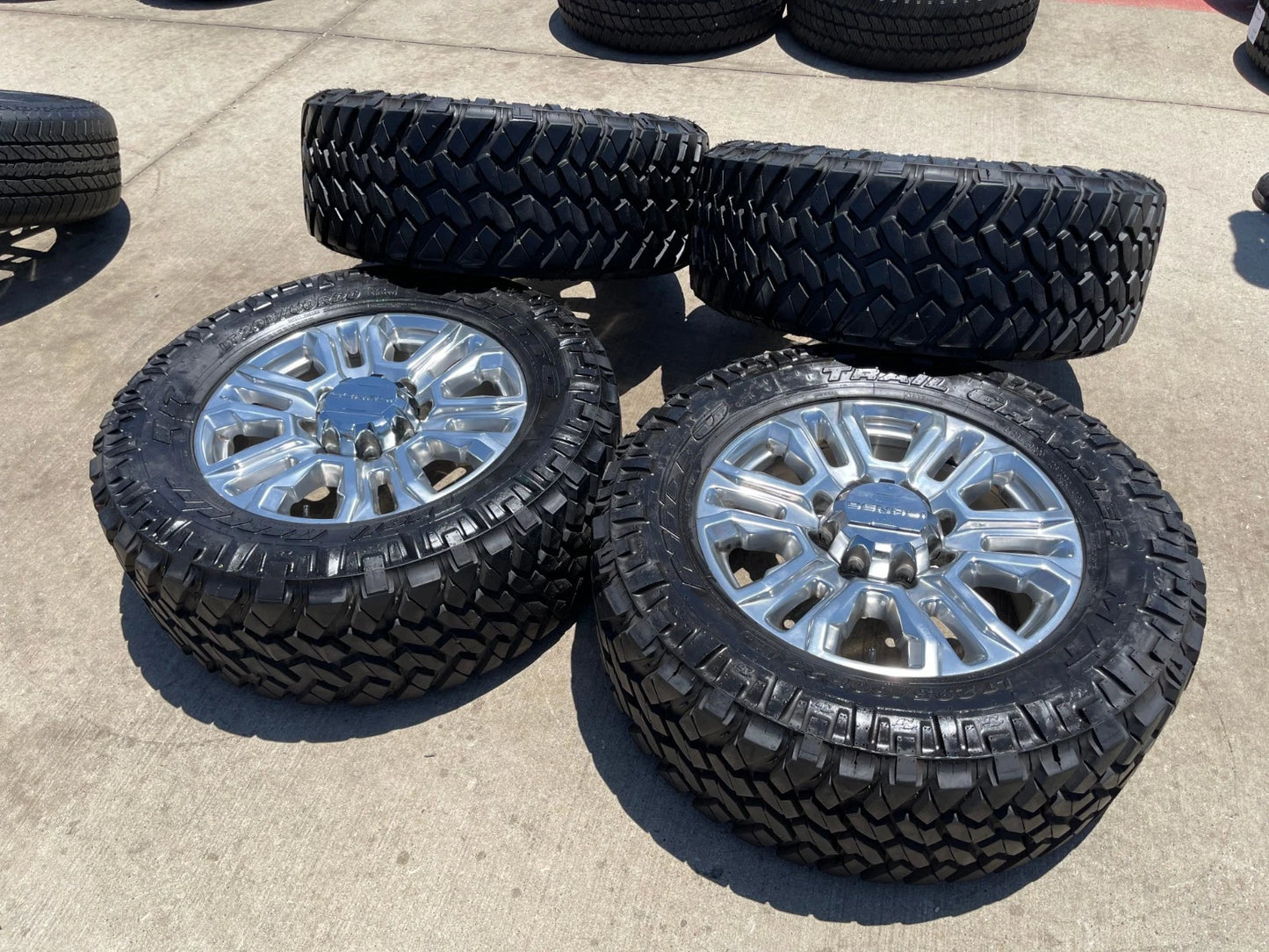 20" GMC Sierra Denali 2500 3500 OEM 5957 wheels rims 2022 2023 2024 2025 NITTO