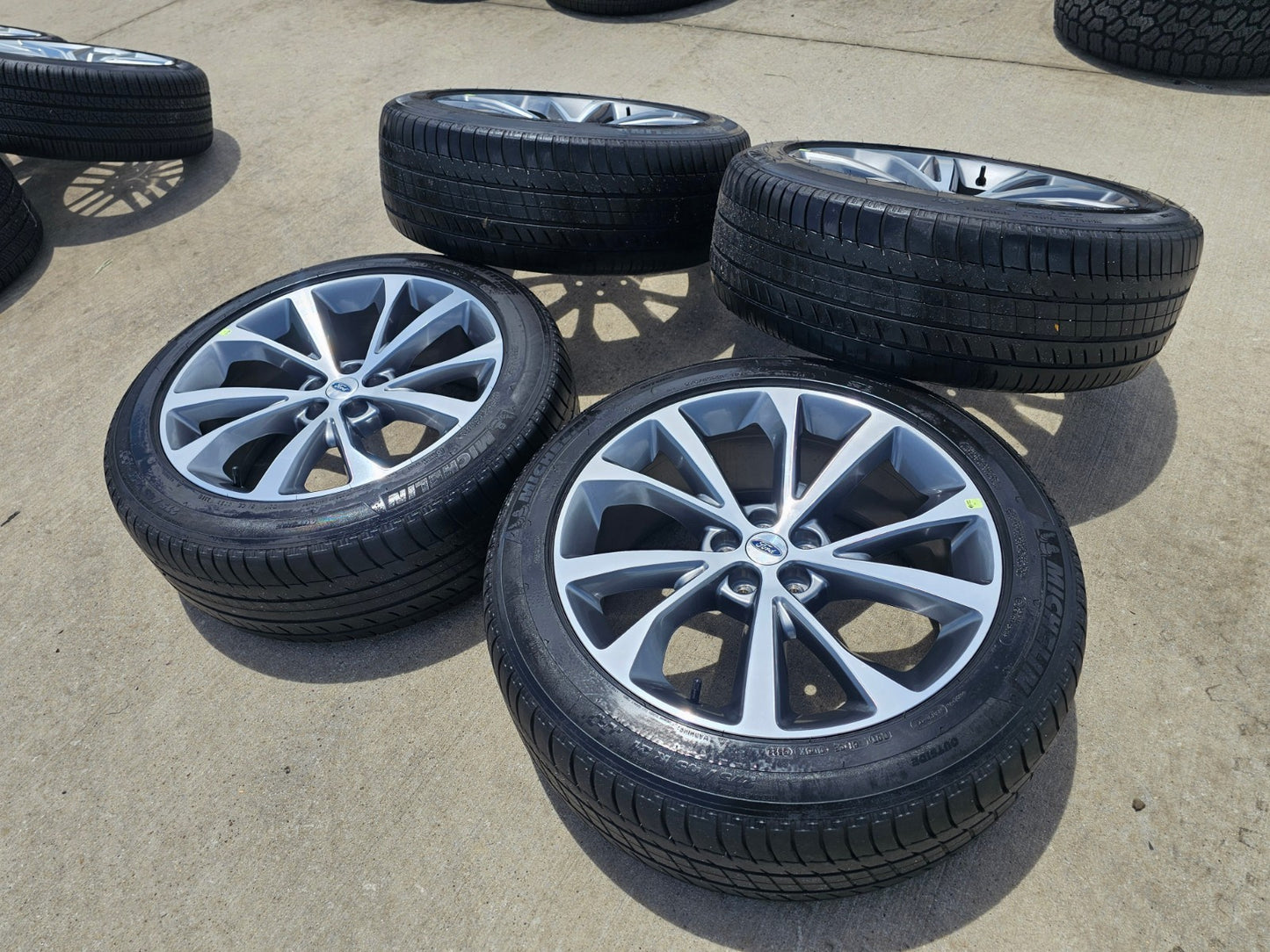 21" Ford Explorer ST OEM rims wheels Lincoln Aviator MICHELIN