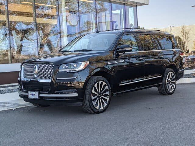 22" Lincoln Navigator L RESERVE OEM black rims wheels 95385 10498 2023 2024 NEW