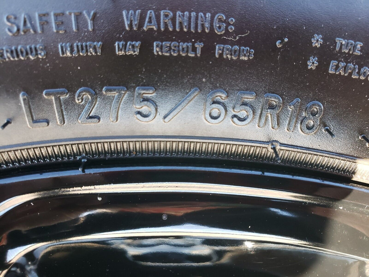 18" Dodge Ram 1500 Rebel Black OEM wheels rims 2671 tires 2023 2024 2025 NEW