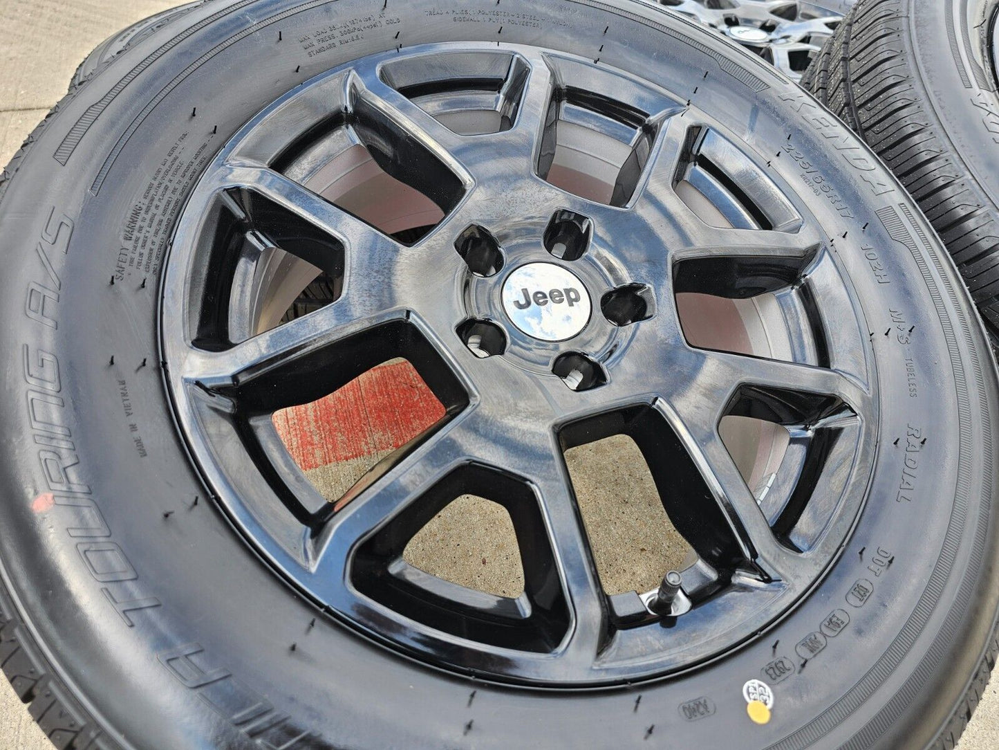 17" Jeep Cherokee wheels OEM rims Compass 9257 9225 Renegade NEW