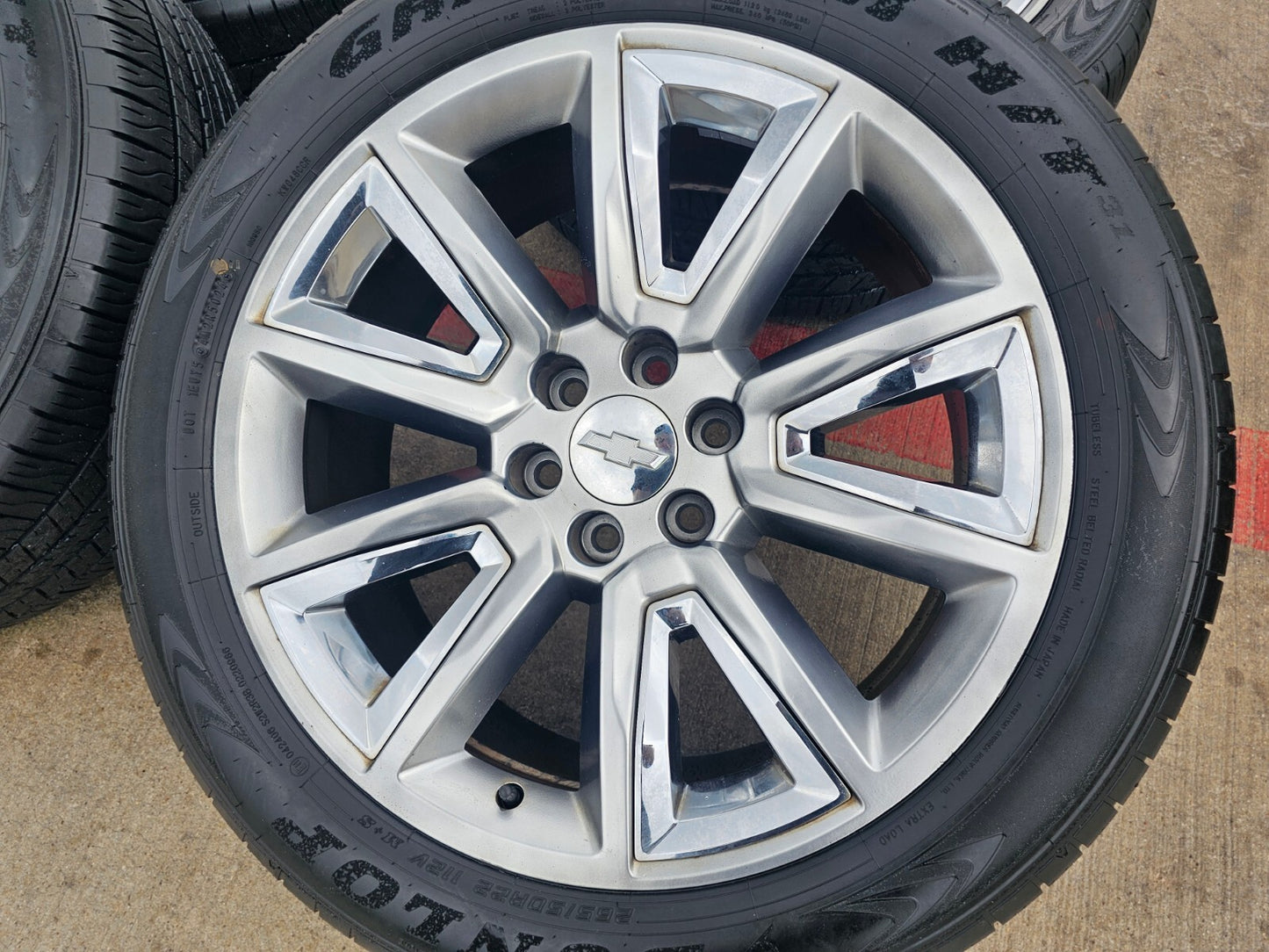 22" Chevy Tahoe Silverado Suburban LTZ chrome 5696 OEM wheels rims