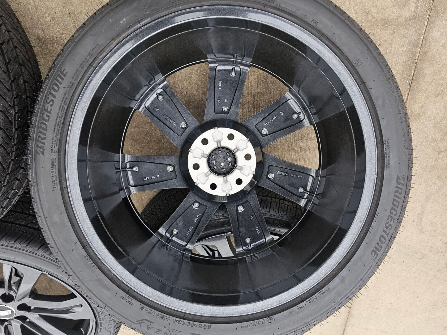 24" Cadillac Escalade V OEM wheels rims tires 2022 2023 2024 2025 2026 NEW