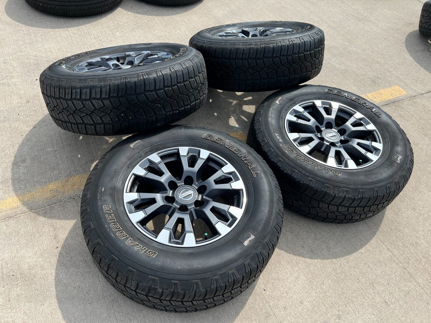 18" Nissan Titan Armada PRO-4X OEM 62751 wheels rims 2021 2022 2023 2024 2025