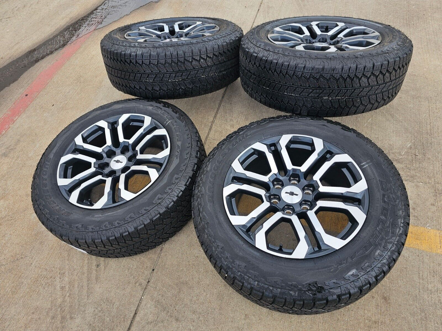 20" Chevy Silverado Tahoe OEM wheels rims GMC Sierra Canyon 95780 2024 2025 NEW