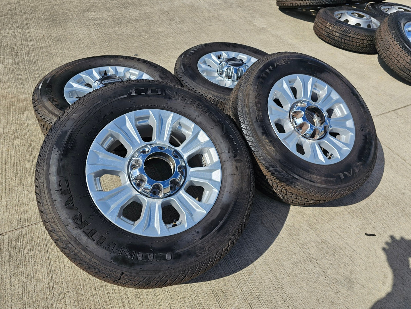 18" Ford F-250 F-350 OEM Lariat 10097 rims wheels 2021 2022 2023 2024 2025