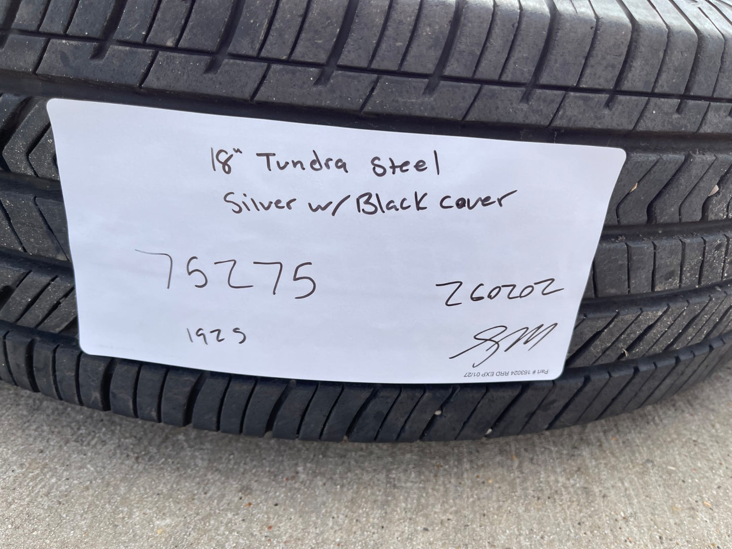 18" Toyota Tundra TSS TRD OEM 99083 75275 wheels rims Sequoia LX600 2025 2026