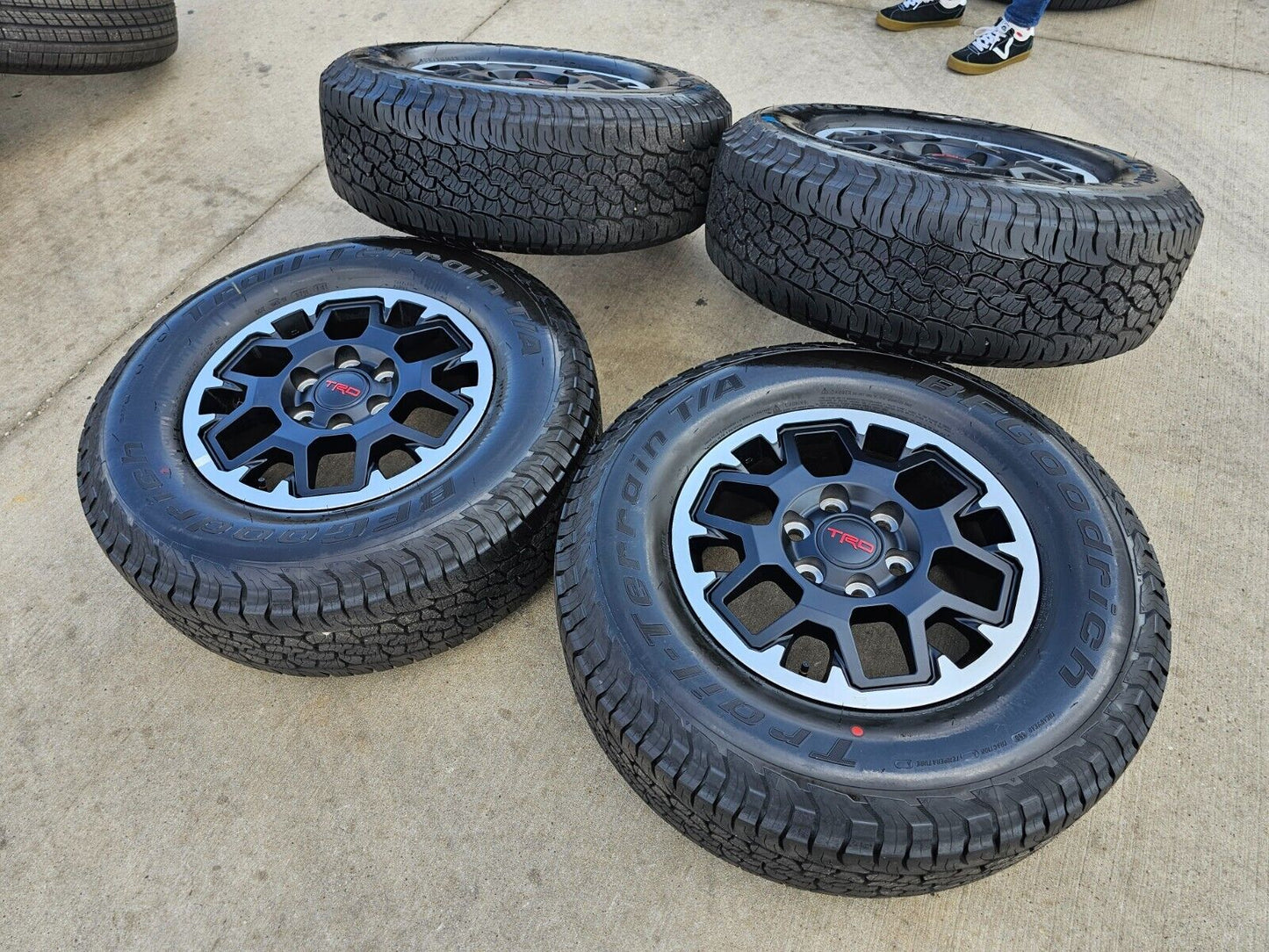 17" Toyota Tacoma 4Runner TRD OEM 42611 95893 10638 wheels rims 2025 BFG NEW
