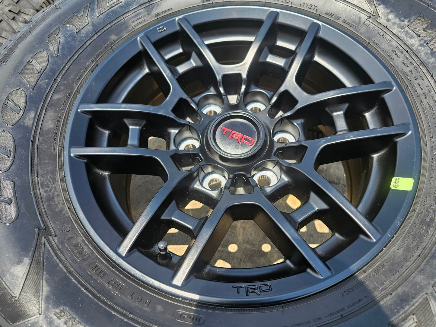 16" Toyota Tacoma TRD wheels rims tires 75258 OEM 4Runner FJ Cruiser