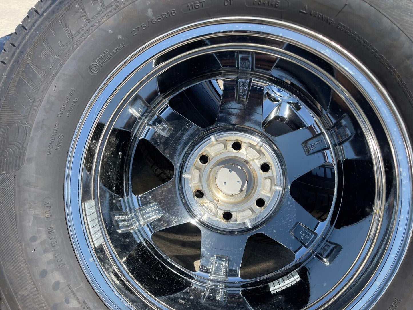18" Ford F-150 Expedition OEM chrome rims wheels tires MICEHLIN 2024 2025 NEW