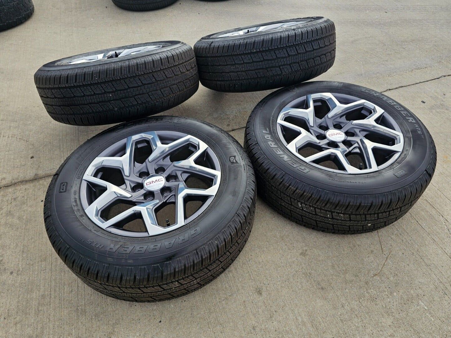 20" GMC Sierra Yukon AT4 Tahoe Silverado OEM wheels rims tires 2022 2023 2024