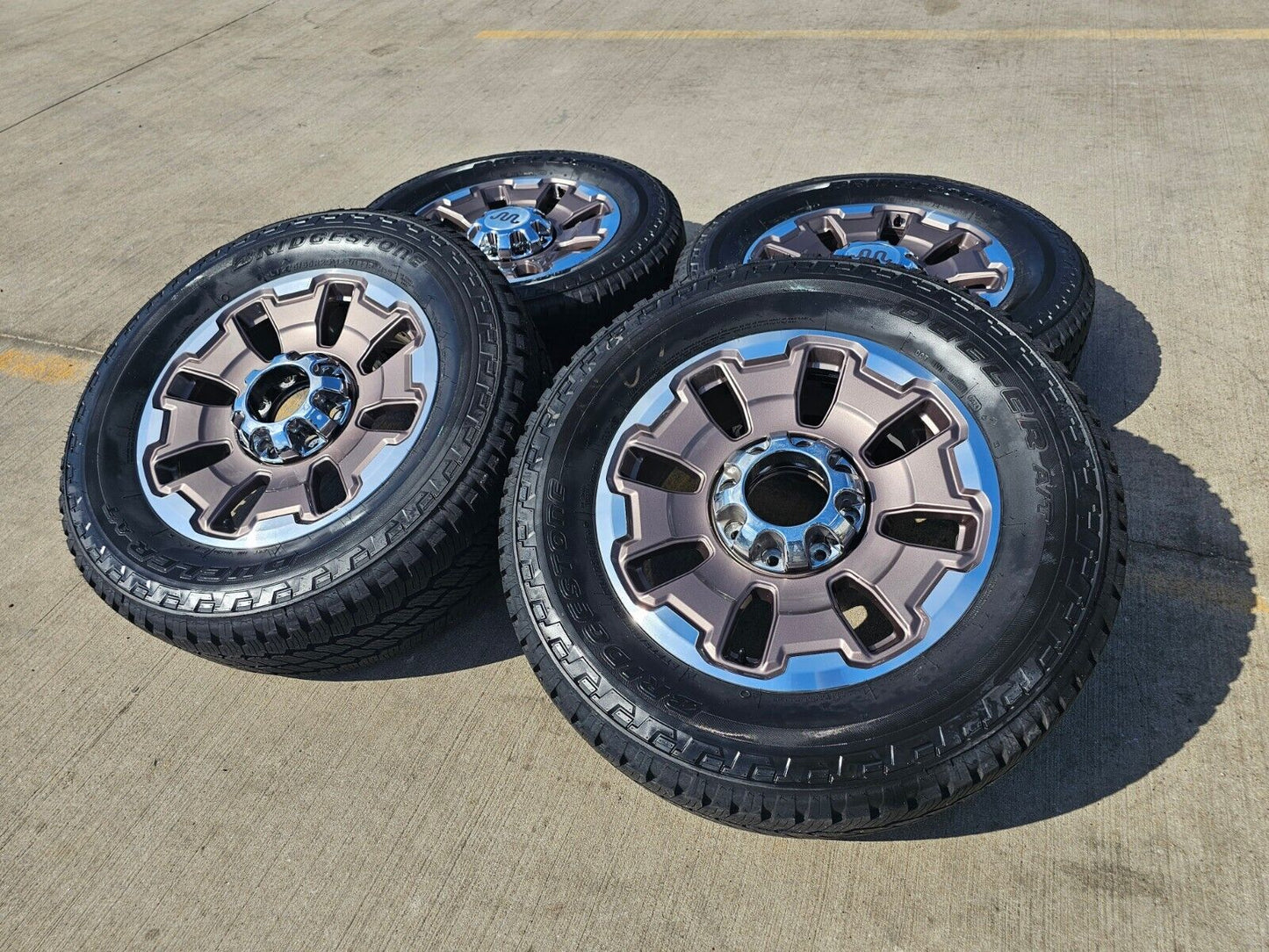 20" Ford F-250 F-350 OEM KING RANCH tan wheels rims 10487 2024 2025 NEW