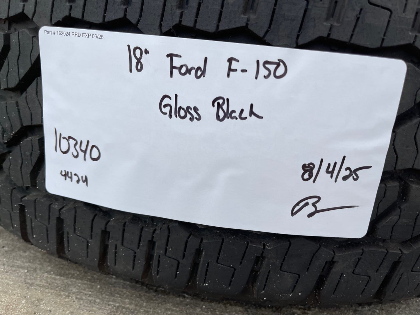 18" Ford F-150 OEM rims wheels 95049 10340 Expedition 2023 2024 2025 2026 NEW