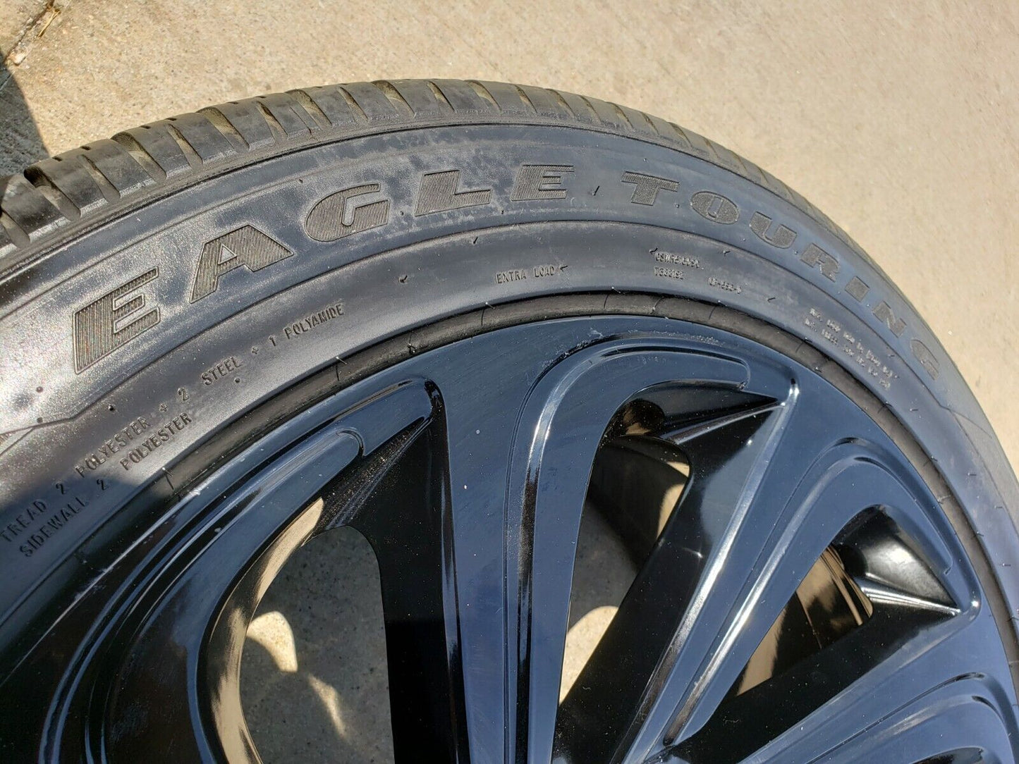 22" Lincoln Navigator OEM rims wheels Black Label tires 2024 2025 10497