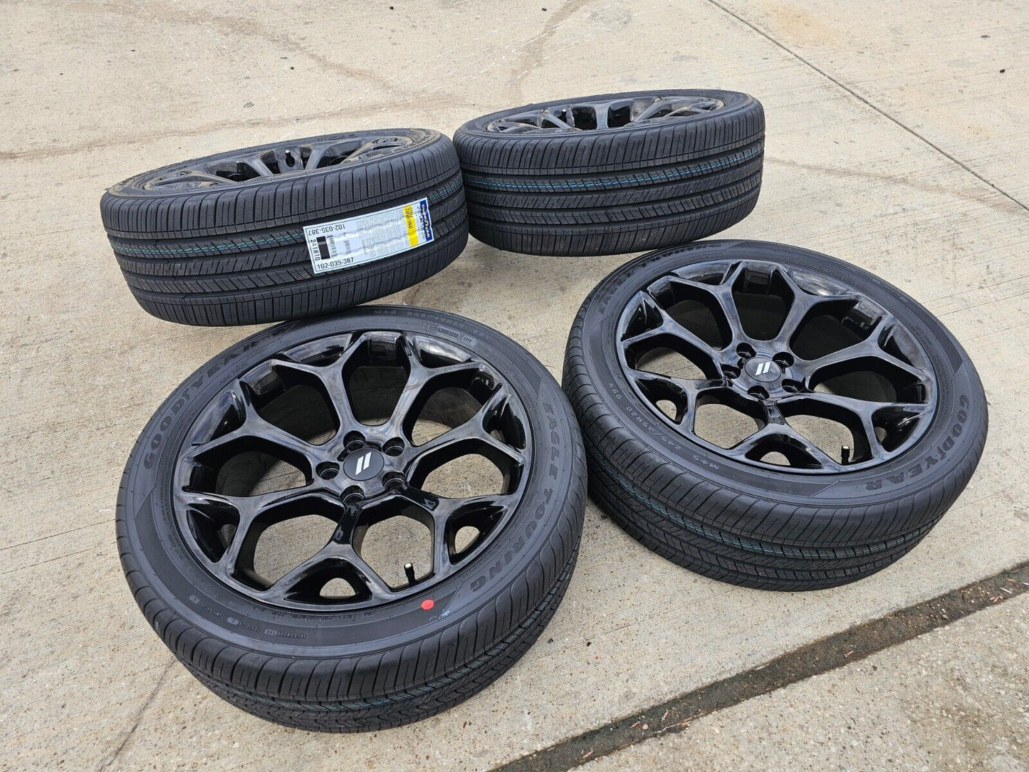20" Dodge Charger Challenger Chrysler 300 OEM 2539 wheels rims 2023 2024 NEW