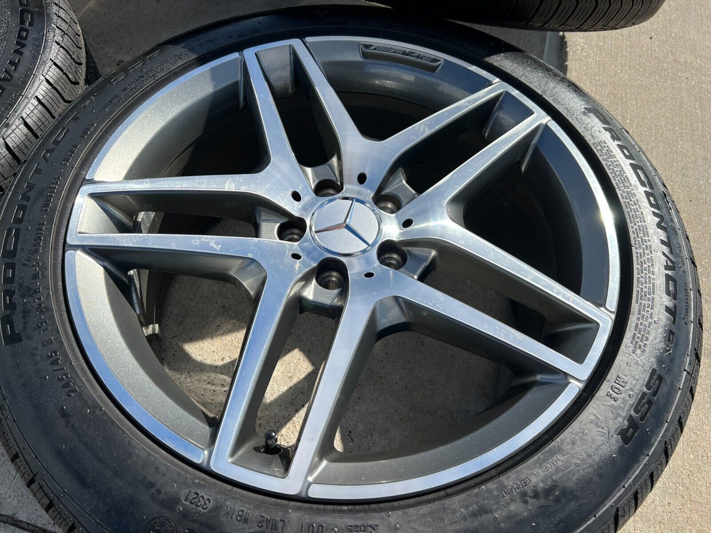 19" Mercedes S550 AMG S400 S600 OEM 85350 85348 tires 2020 2021 2022 2023 2024