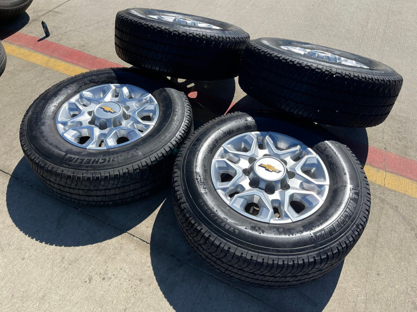 18" Chevy Silverado 2500 3500 OEM 5959 wheels rims 2021 2022 2023 2024 2025
