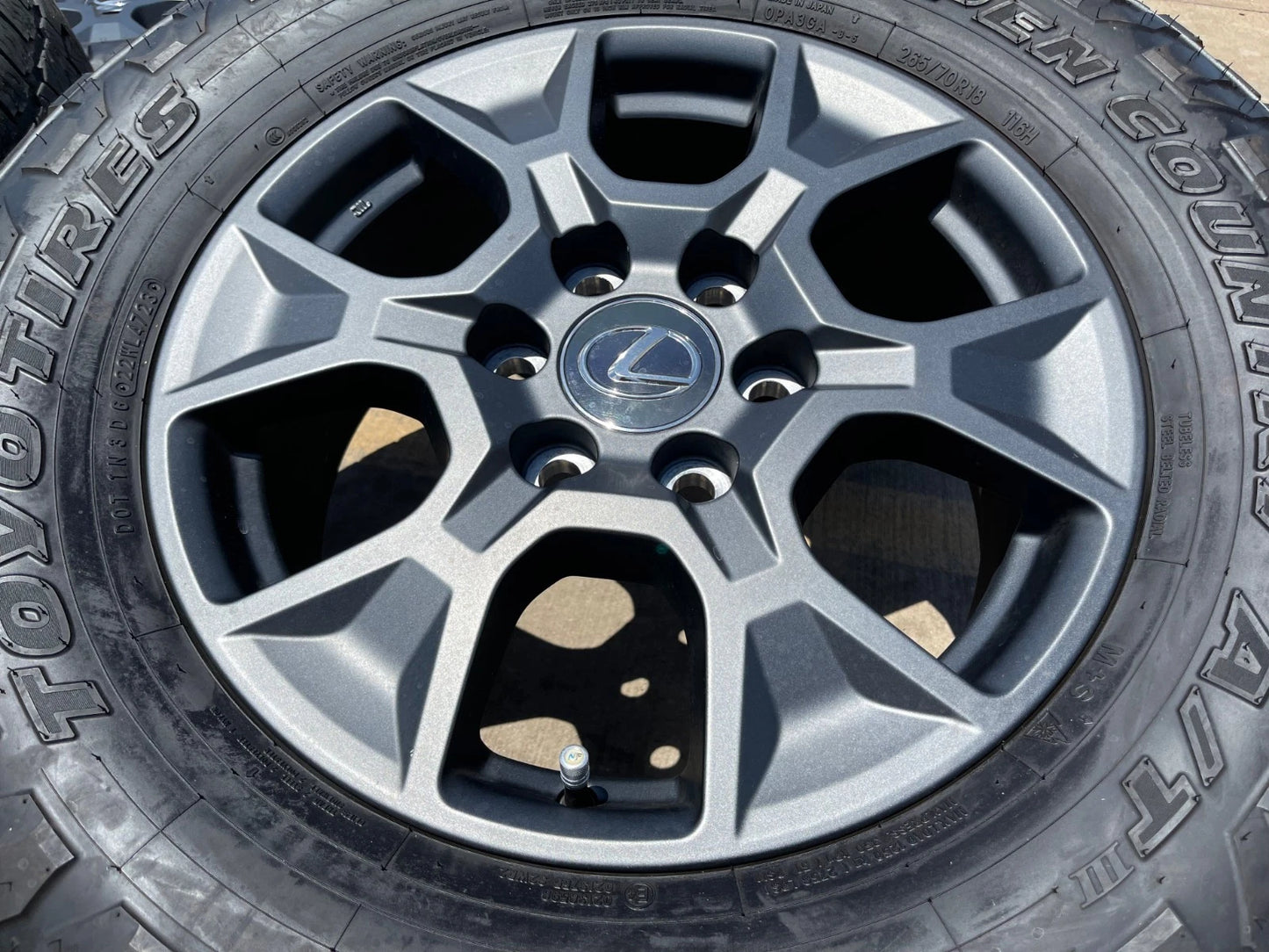 18" Lexus GX550 OEM wheels rims Toyota Land Cruiser Tundra Sequoia 2024 2025