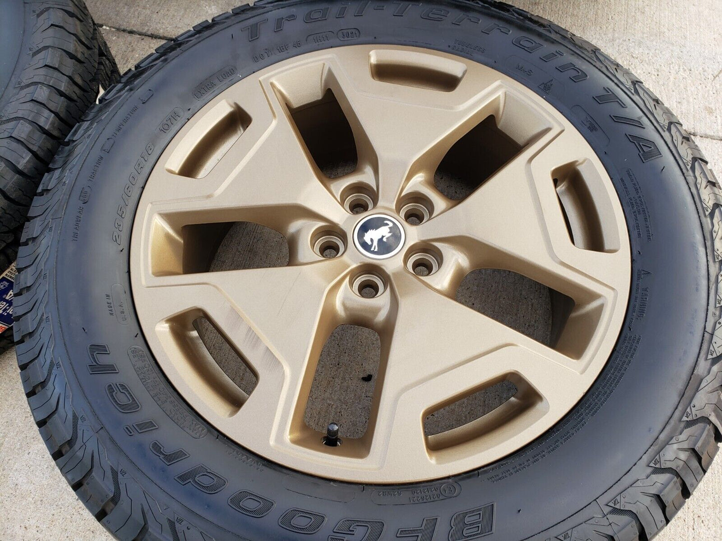 18" Ford Maverick Bronco Sport HERITAGE OEM rims wheels 95020 10328 BRONZE NEW