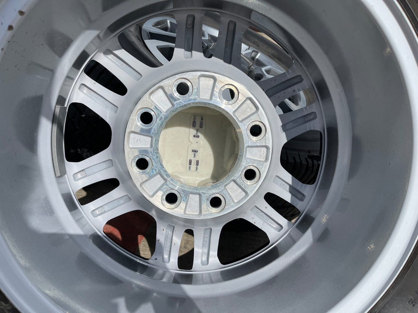 18" GMC Sierra AT4X Chevy Silverado 2500 3500 OEM 5949 wheels rims MICHELIN NEW
