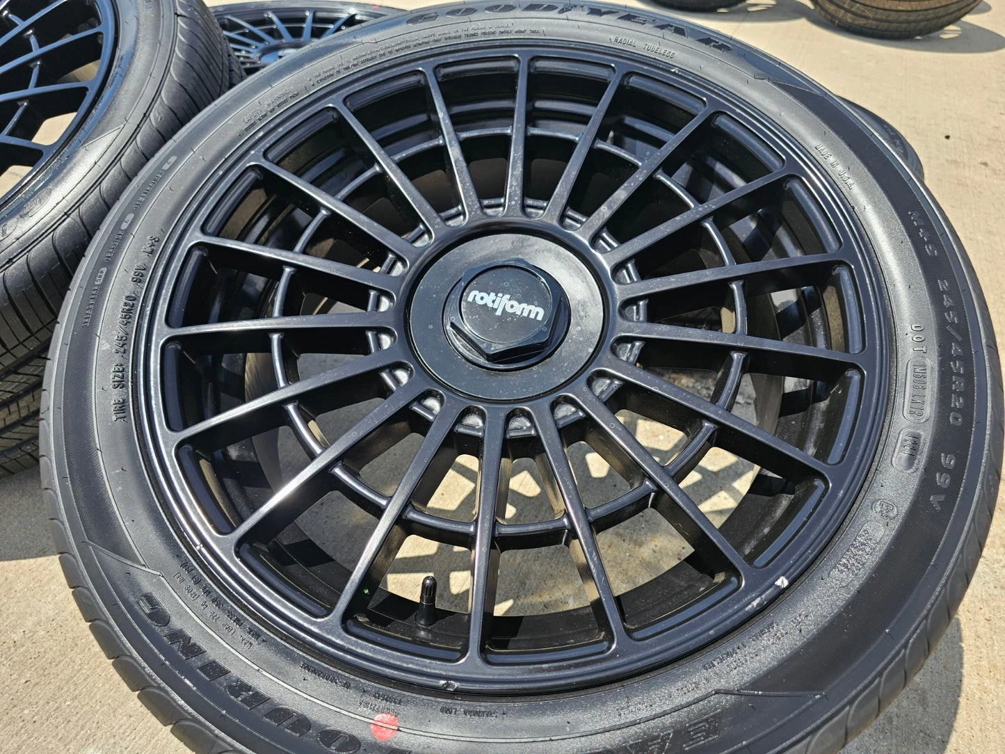 20x8.5 Rotiform LAS-R wheels rims 5x114 5x4.5 Camry Sienna Rav4 Charger NEW