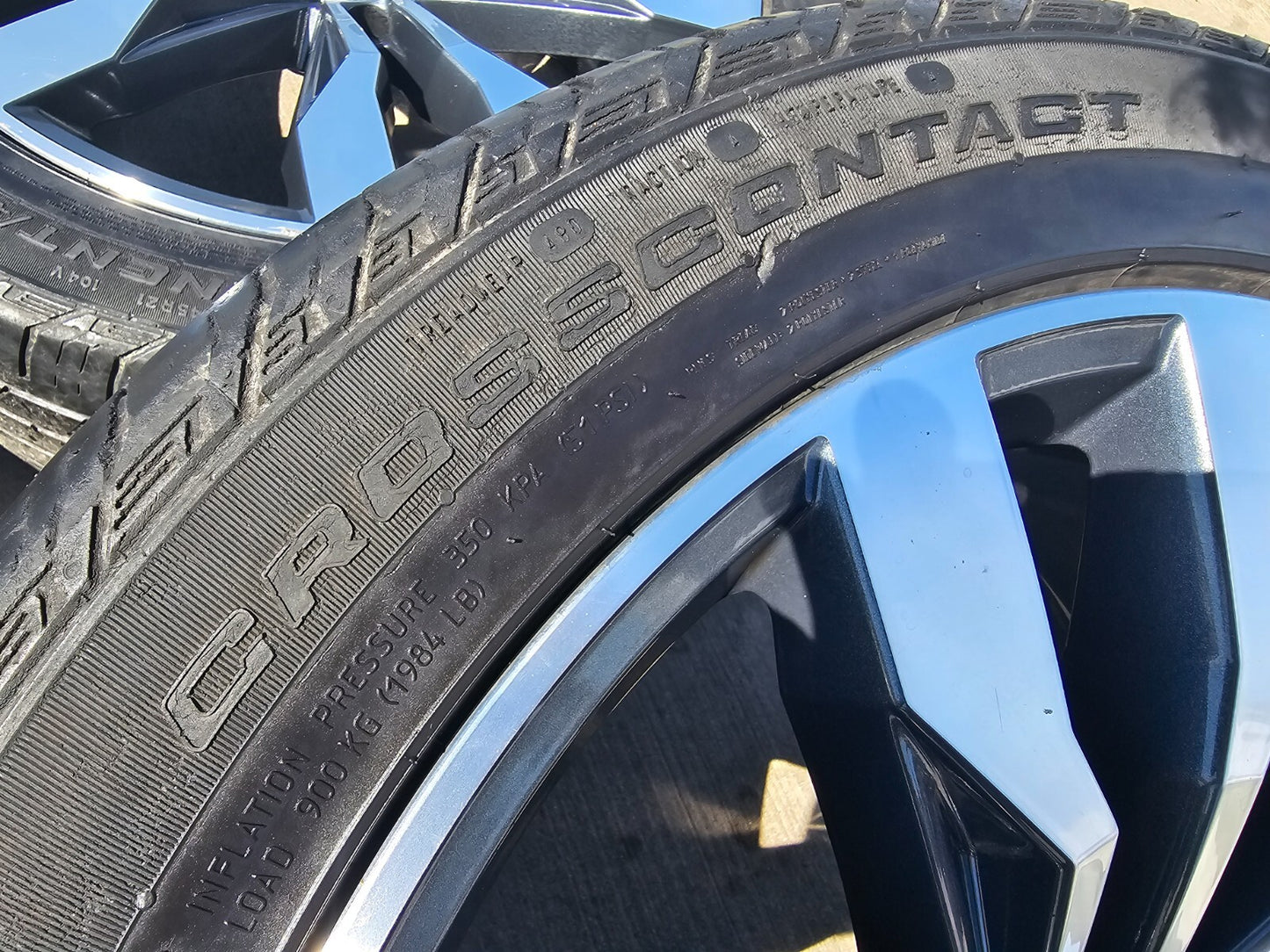 21" VW Atlas SEL R-Line OEM 70077 wheels rims tires