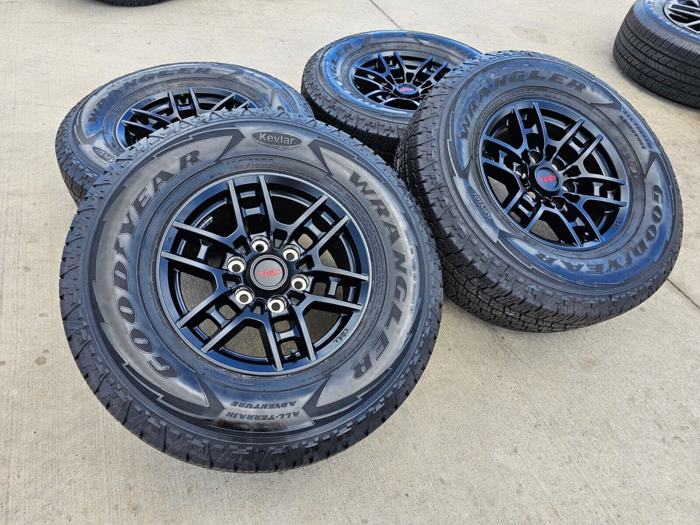 16" Toyota Tacoma TRD wheels rims tires 75258 OEM 4Runner FJ Cruiser